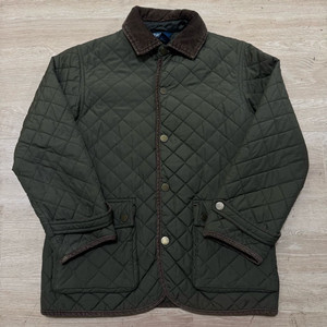 폴로 코듀로이 퀼팅 자켓