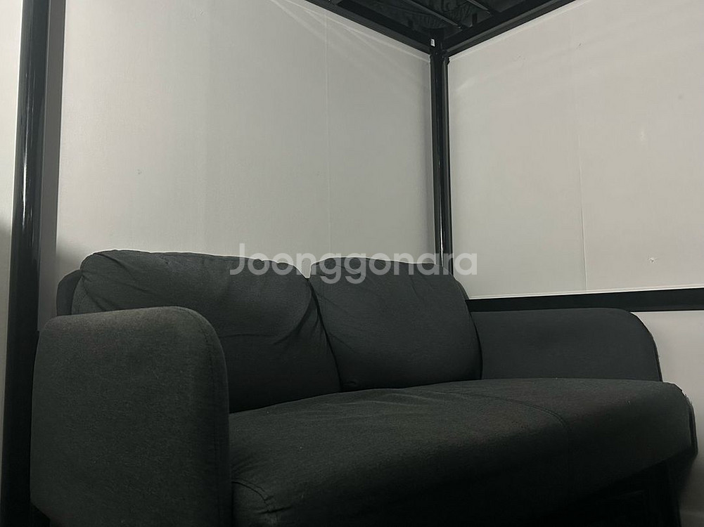 이케아 2인 소파--0