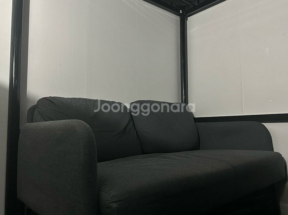 이케아 2인 소파--1