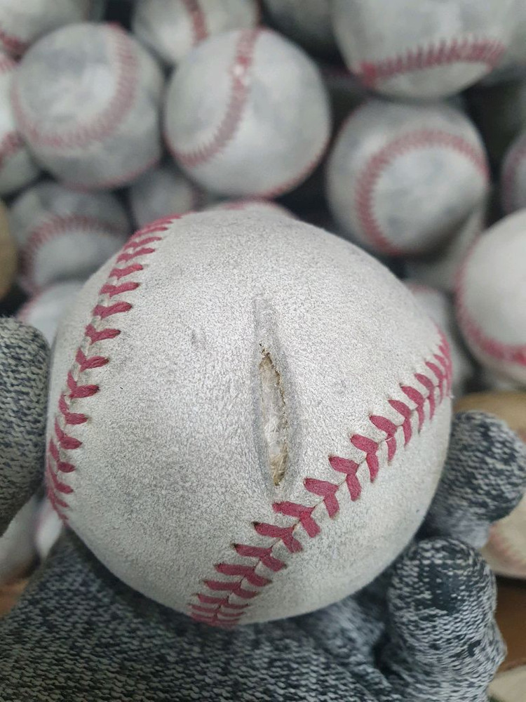 야구공 펑고공 연습볼 경식구 중고볼 연습공 중고공--1