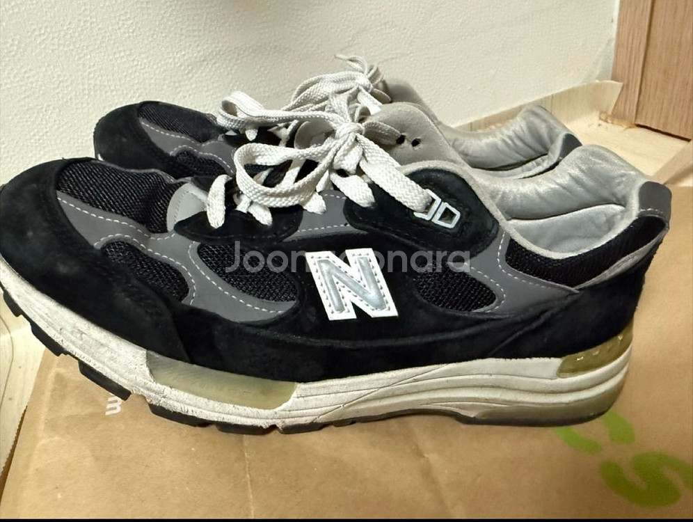 뉴발란스 992 블랙그레이 265mm--0