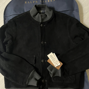 [가격인하] RRL 25시즌 스웨이드 보머 자켓 L