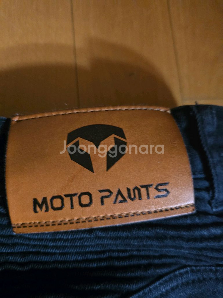 MOTO PANTS 블랙 라이딩진 M사이즈--5