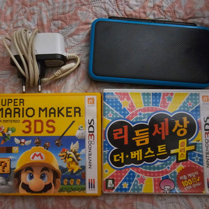뉴 닌텐도 2DS XL ㅋㅍ 중고 터콰이즈 블루 블랙
