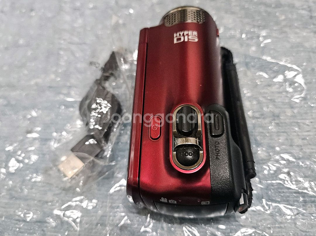 삼성 디지털캠코더 빨강색 팝니다.--1