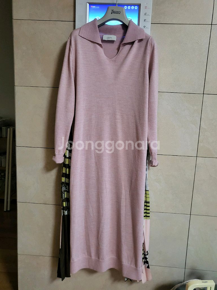 래트바이티(LATT) 원피스 (랑방 타임 마인 오브제)--4