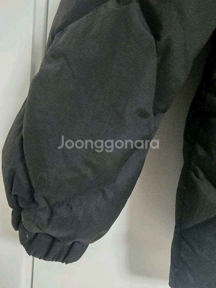 뉴발란스키즈 구스다운 경량패딩점퍼 160사이즈 블랙--2