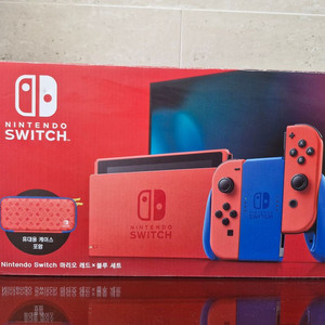 닌텐도 스위치 마리오 에디션 레드X블루 세트 - 미사용