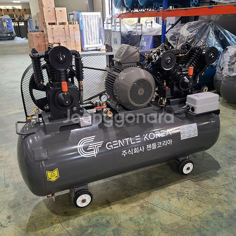 중고 중고압 15/20마력 500리터 콤프레샤 대형정비--5