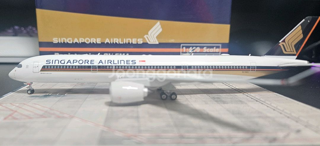 1:400 외항사 다이캐스트 4종--0