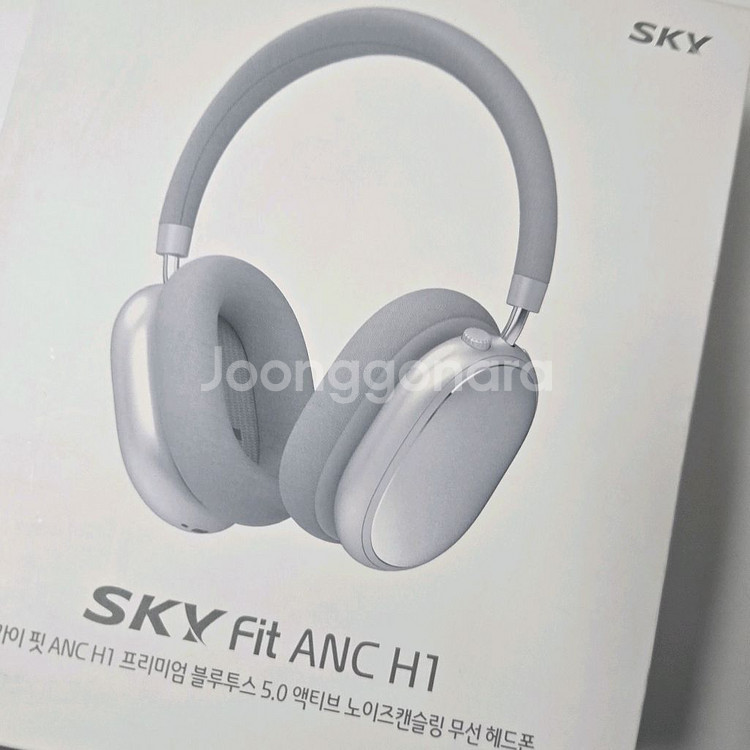 스카이 핏 액티브 노이즈 캔슬링 무선 블루투스 헤드폰--0