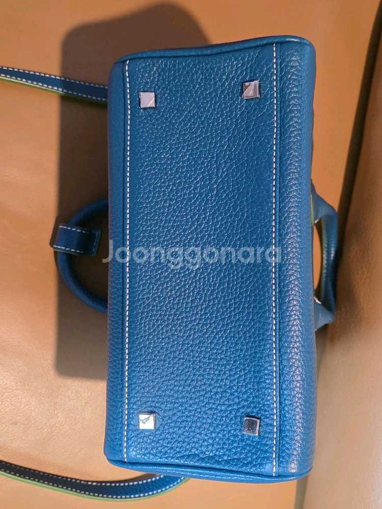 킴스어패럴 레옹백 스몰 터키블루--9