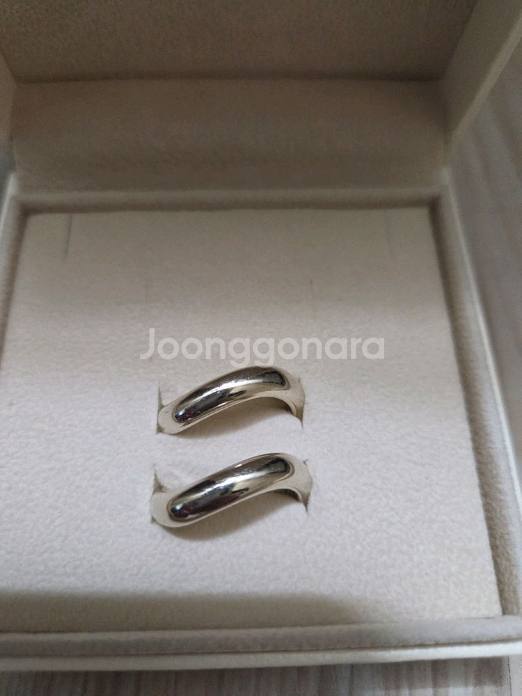 14k 리얼화이트골드 반지 16호--4