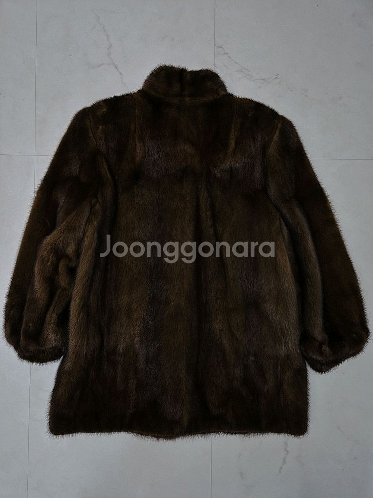 [L]<진도>브라운 모피코트--6