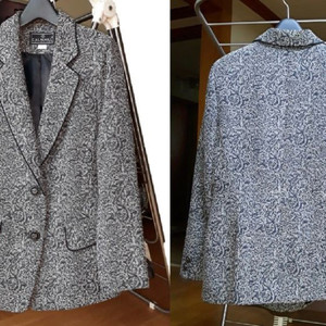 롯데백화점 3세트 울100 자켓 스커트 바지 66치마