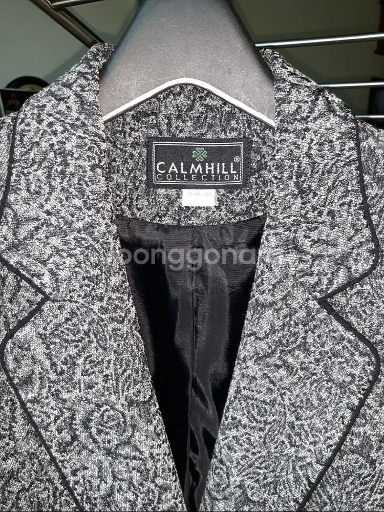 롯데백화점 3세트 울100 자켓 스커트 바지 66치마--1