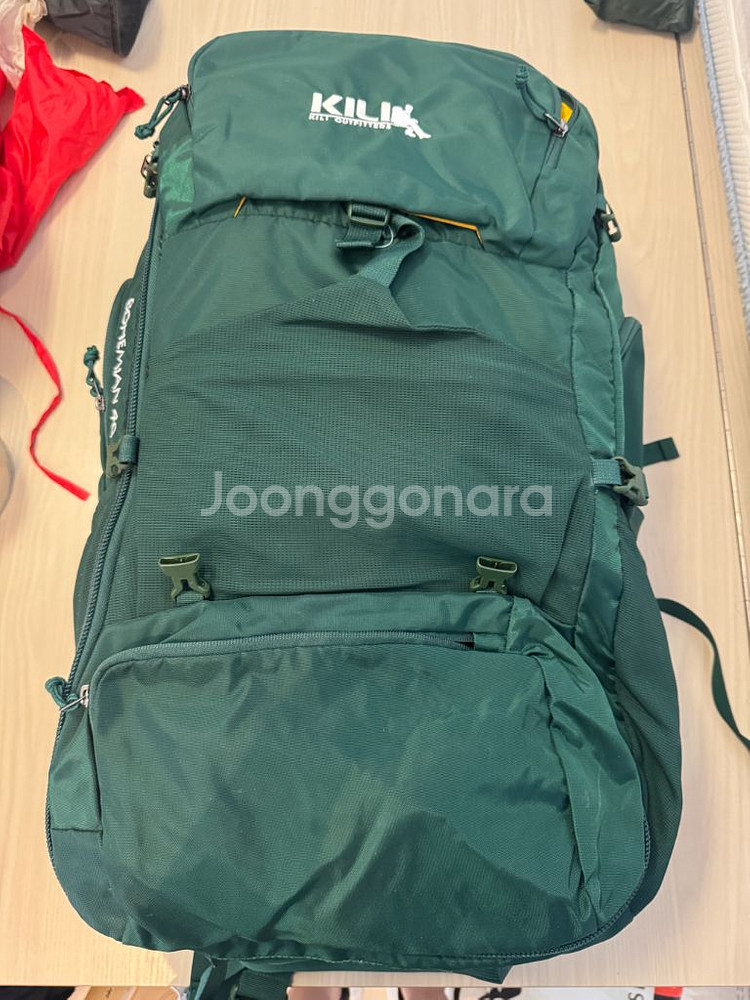 킬리 보헤미안 포레스트 40L 다크그린 배낭--1