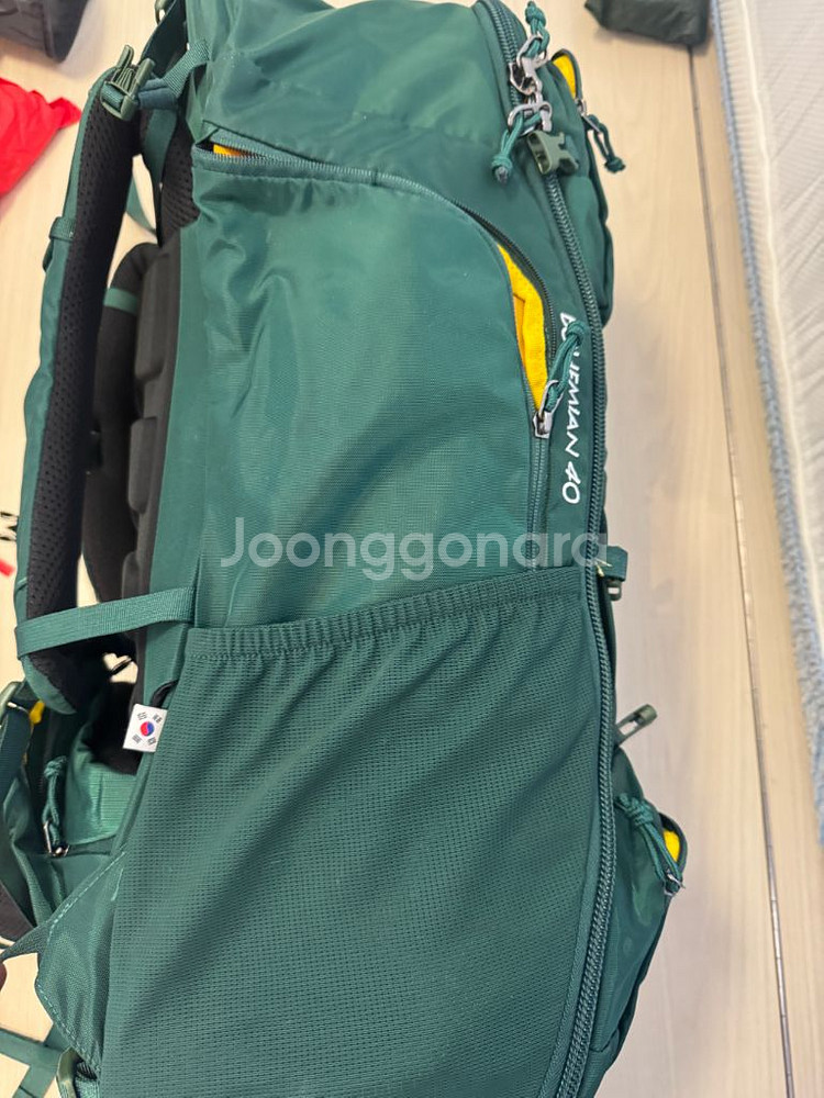 킬리 보헤미안 포레스트 40L 다크그린 배낭--3