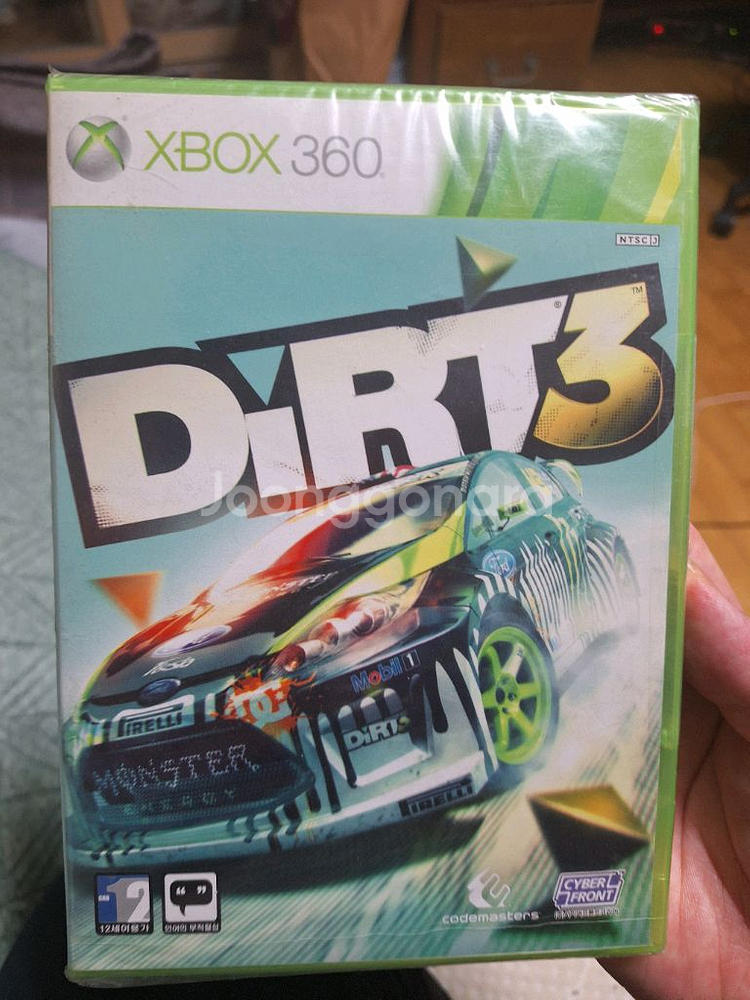 (가격내림)xbox360 더트3 정발 새제품--0
