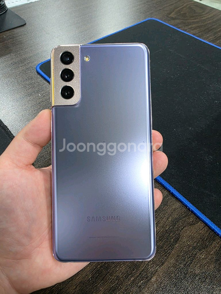갤럭시S21플러스 256G무잔상 상태굿 중고폰--0