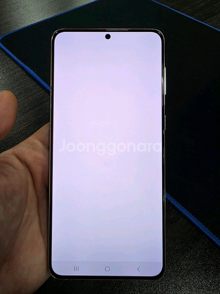갤럭시S21플러스 256G무잔상 상태굿 중고폰--9