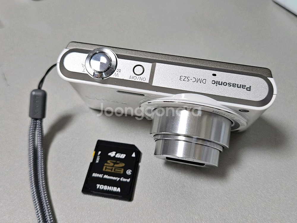 파나소닉 루믹스 SZ3 화이트 빈티지 디카--3