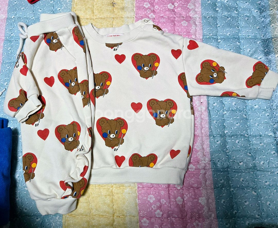 아동 90호 베베드피노 키즈 상하세트 상하복 일괄--0