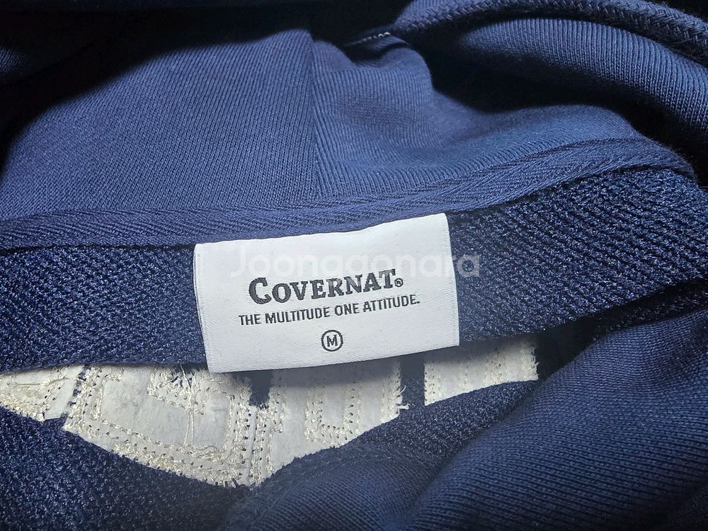 커버낫 보더콜리 후디 네이비 M사이즈 팝니다--4
