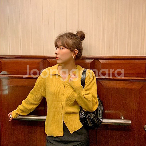 (미착용 새상품) 프롬비기닝, 울 니트 가디건--0