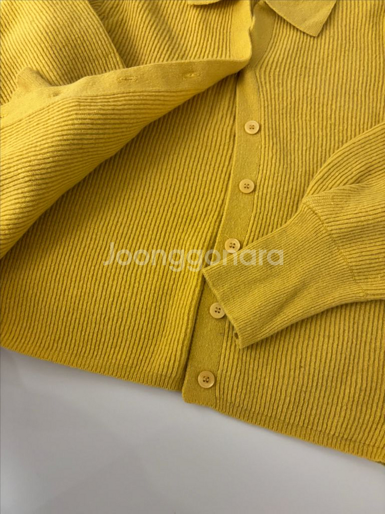 (미착용 새상품) 프롬비기닝, 울 니트 가디건--3