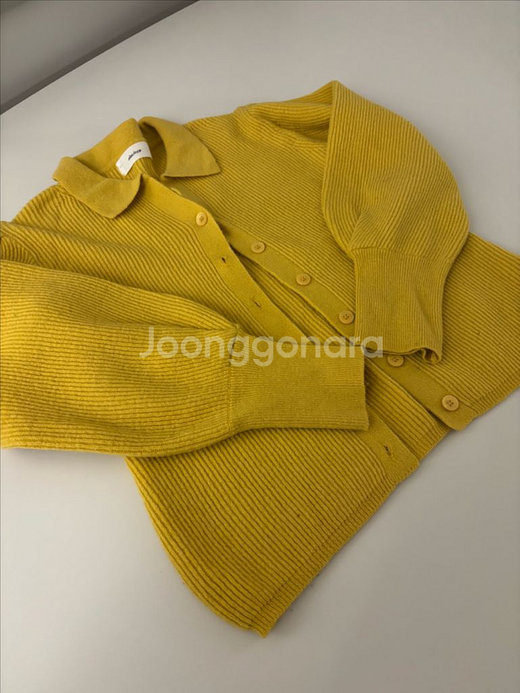 (미착용 새상품) 프롬비기닝, 울 니트 가디건--7