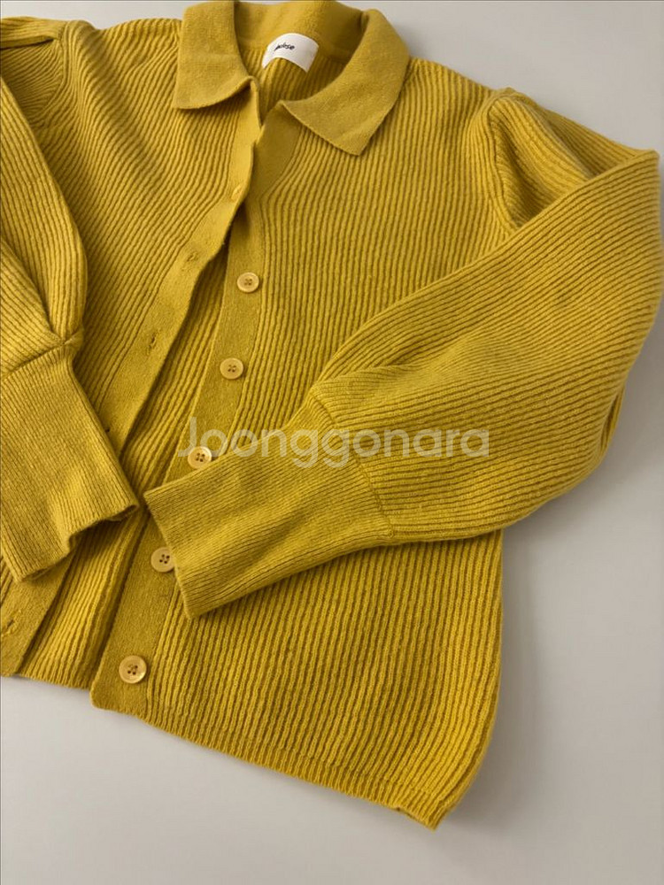 (미착용 새상품) 프롬비기닝, 울 니트 가디건--5