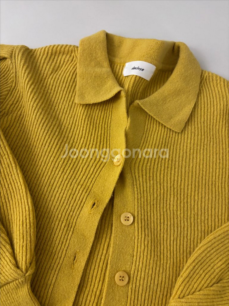 (미착용 새상품) 프롬비기닝, 울 니트 가디건--4