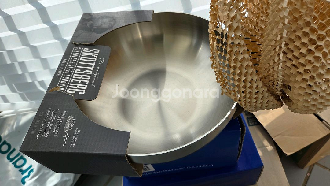 스코츠버그 후라이팬 & 웍품명 : 스코츠버그 스텐 양수--1