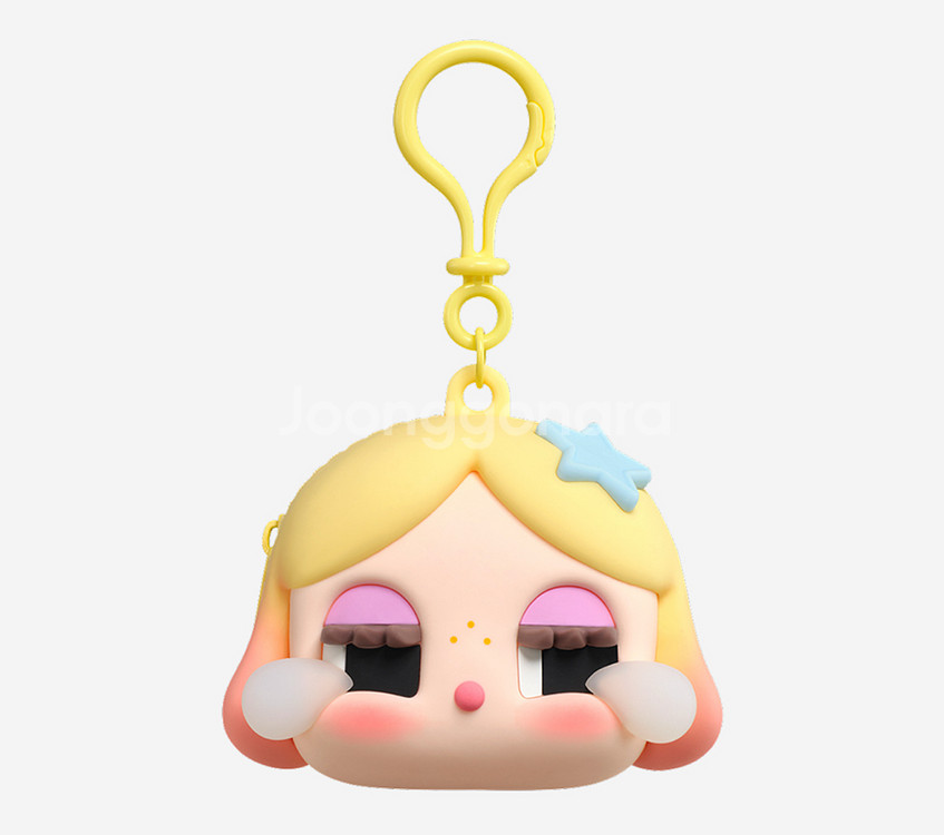 팝마트 크라이베이비 샤이니 샤이니 이어폰백 키링 골드--1