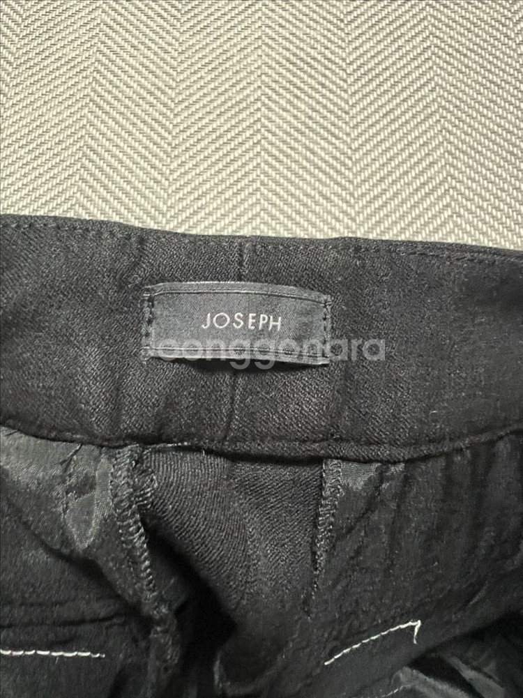 조셉 JOSEPH 블랙 데님 팬츠 정품--2