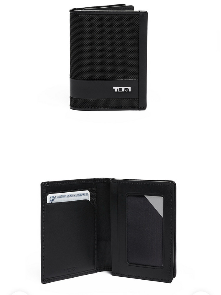 TUMI 알파 거싯 카드 지갑 팝니다--0