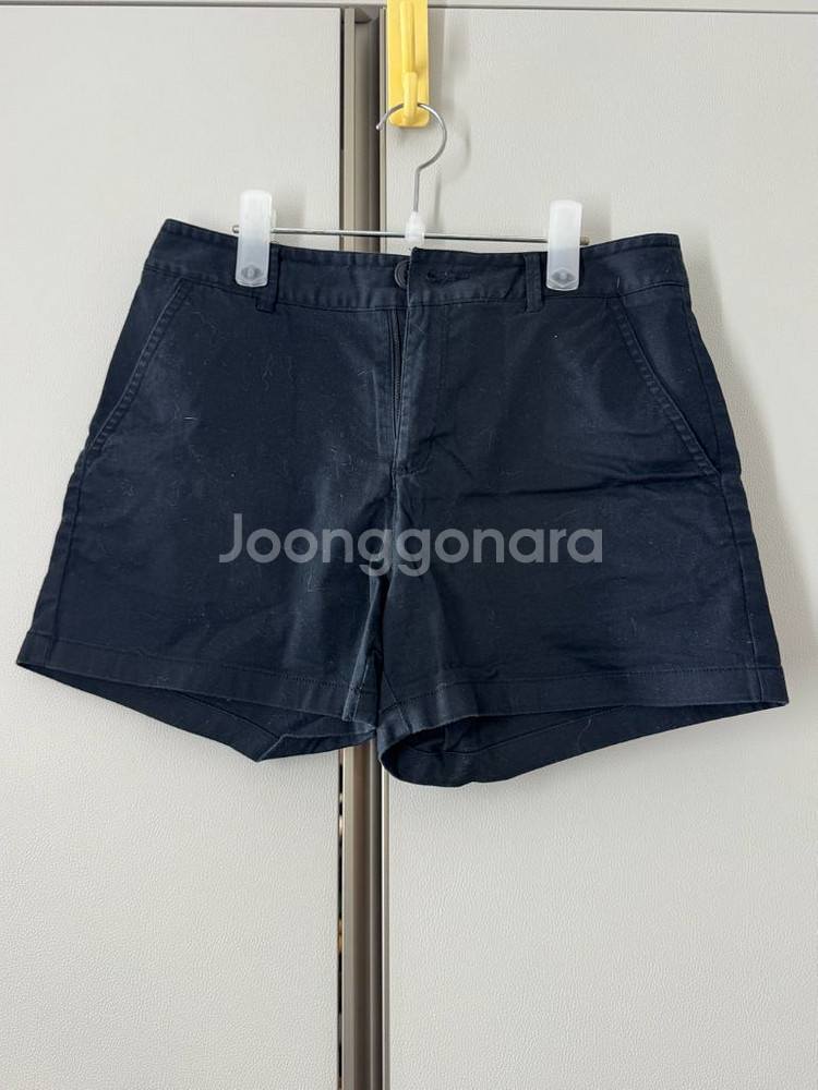여성 면 반바지(아이보리,블랙)--2
