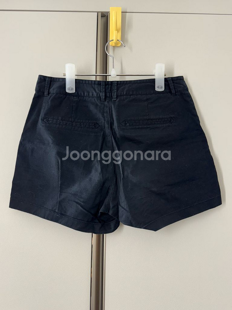 여성 면 반바지(아이보리,블랙)--3