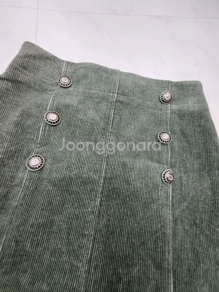 마인코듀로이 스커트 61 새옷--2