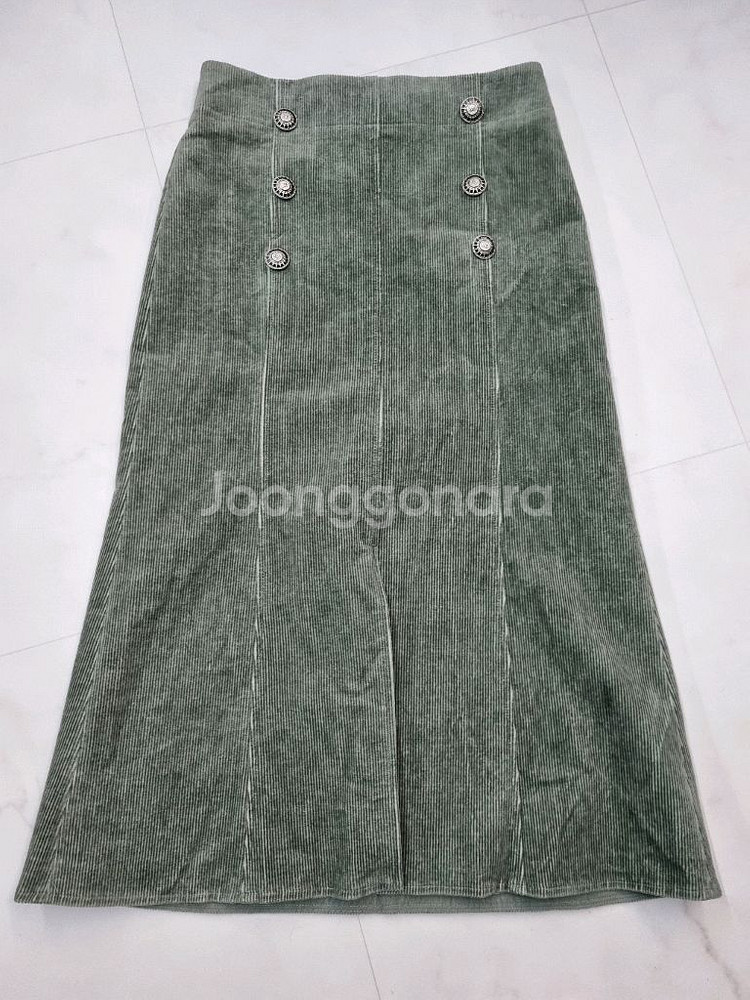 마인코듀로이 스커트 61 새옷--0