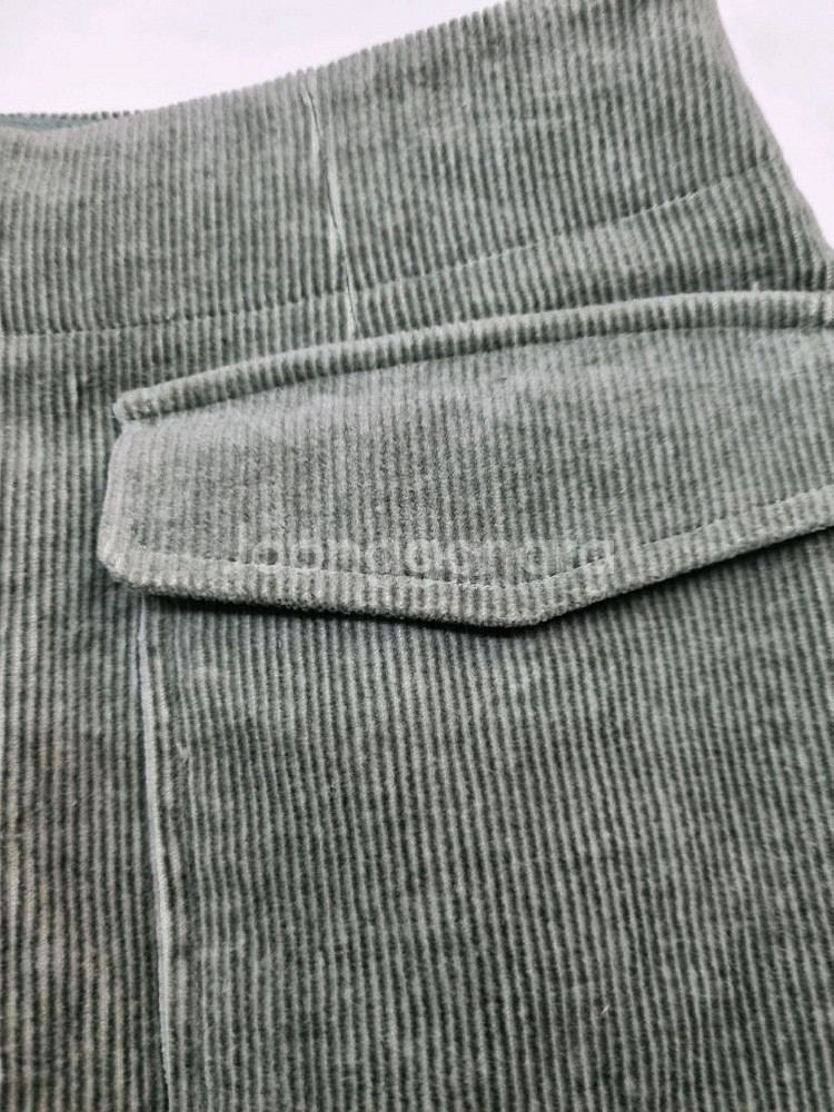 마인코듀로이 스커트 61 새옷--4