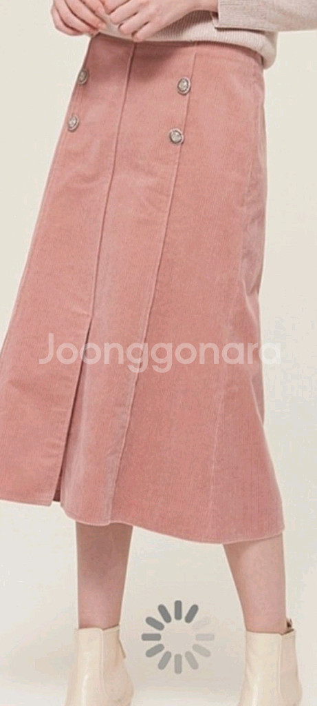 마인코듀로이 스커트 61 새옷--8