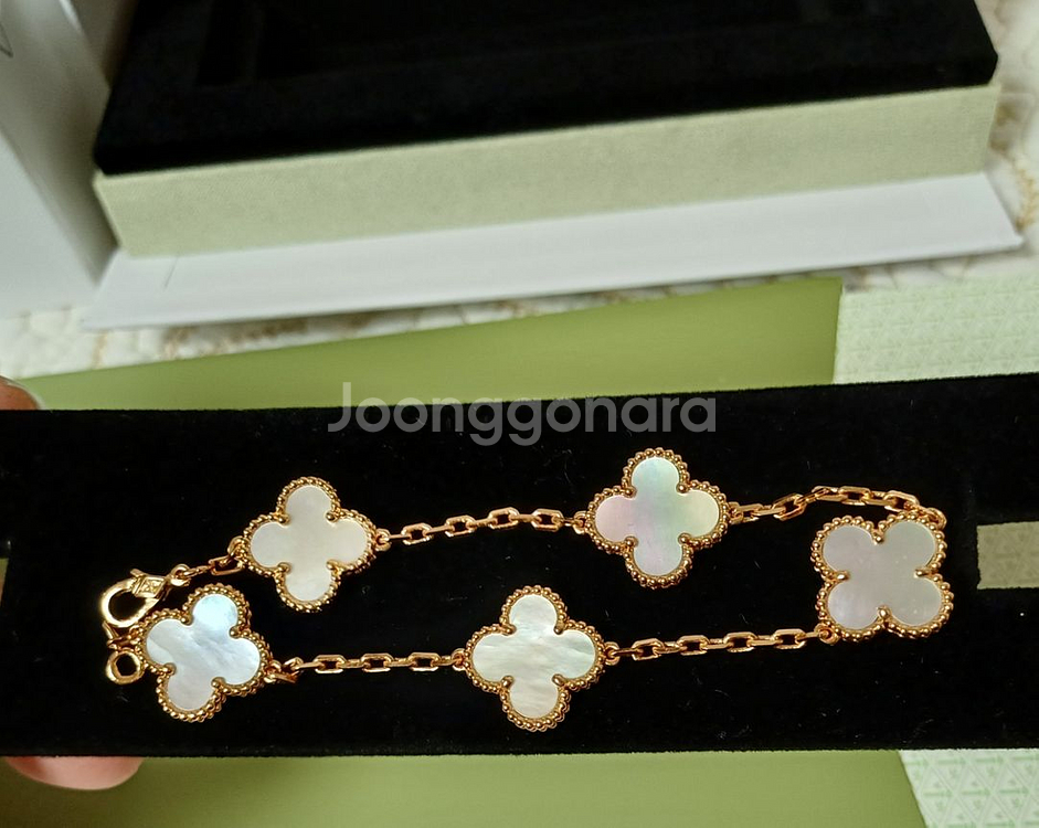 반클리프 팔찌. 귀걸이--2