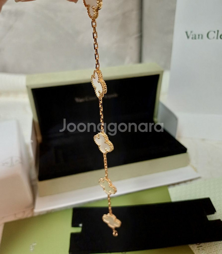 반클리프 팔찌. 귀걸이--4