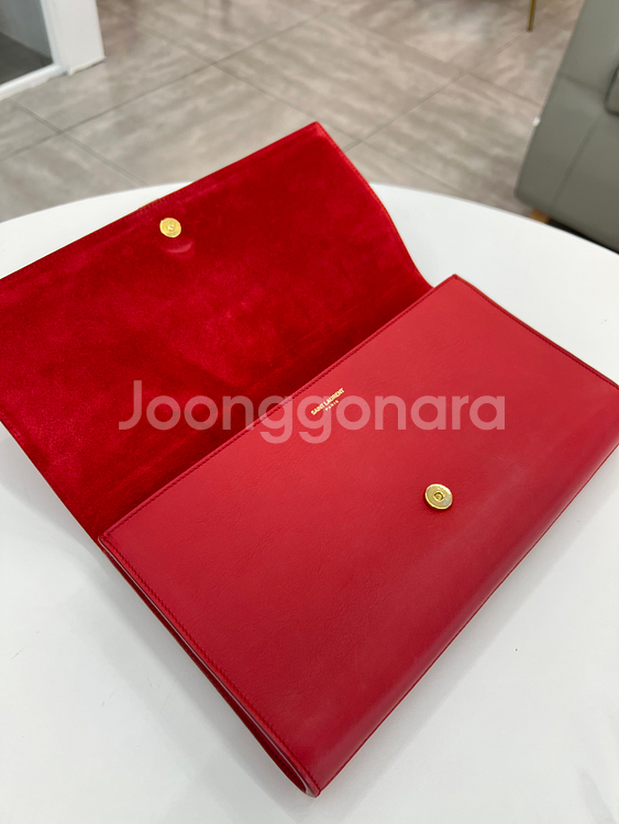 [중고명품 럭스올 울산점]생로랑 카바시크 Y라인 클러치--6