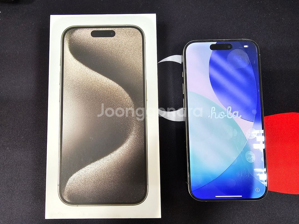 애플 아이폰 15 Pro 내츄럴 티타늄 256GB--0