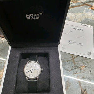 몽블랑 오토매틱 시계39mm 스타레거시 이미지