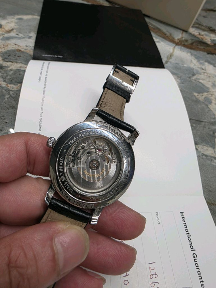 몽블랑 오토매틱 시계39mm 스타레거시 이미지