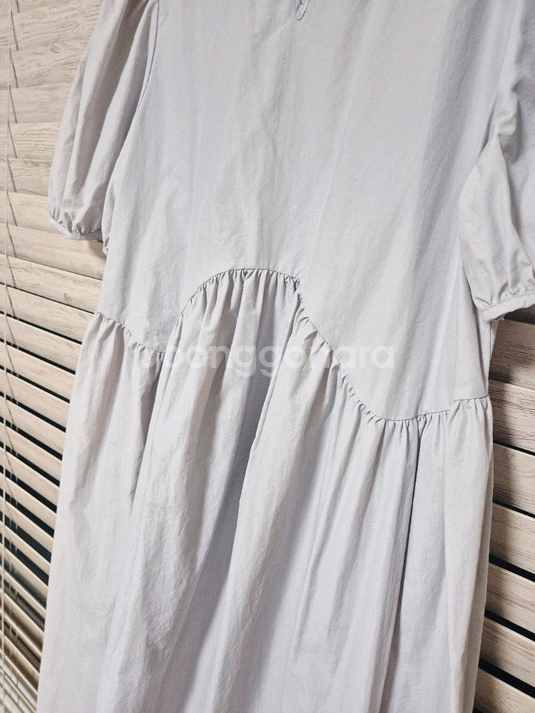 바스락 롱 원피스--3